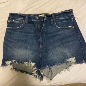 Abercrombie The Cutoff High Rise Shorts